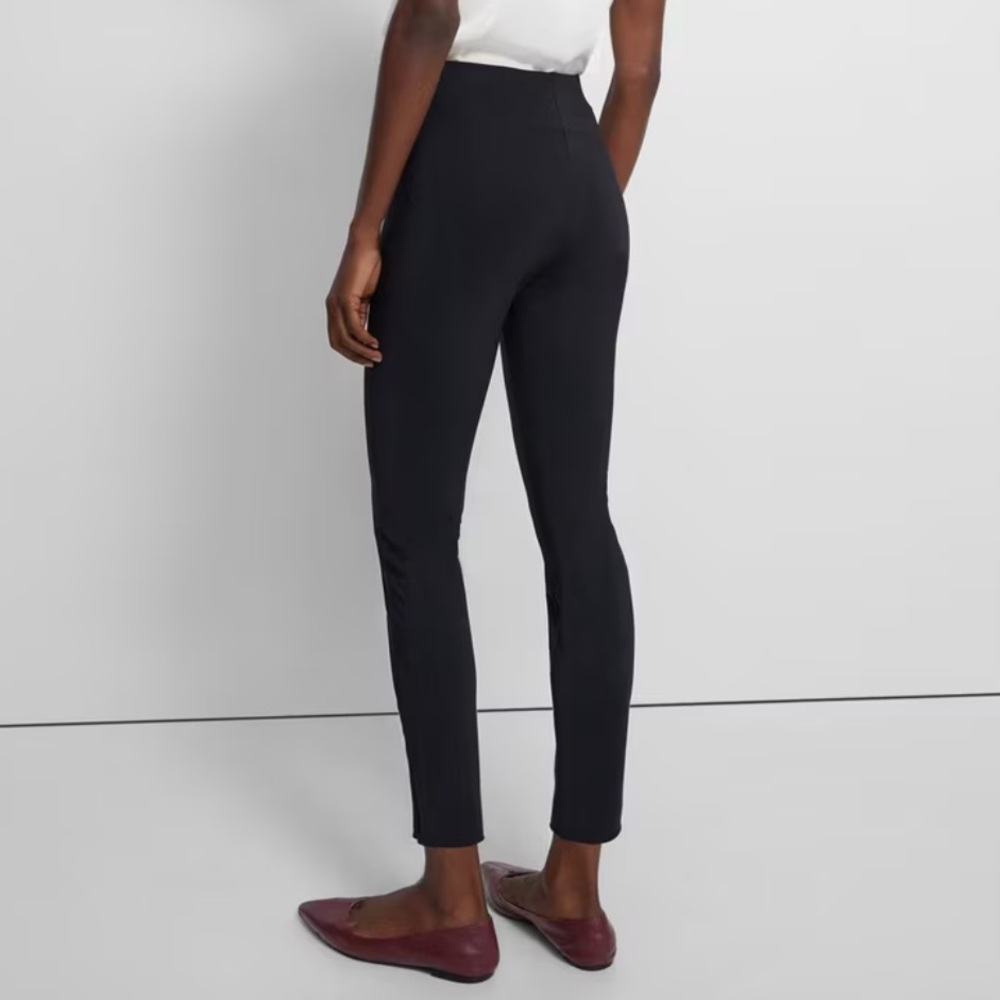 Theory Seamed Slit Legging in Precision Ponte XS NWOT